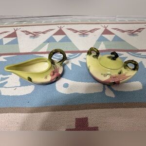 Vintage Hull Woodland Sugar and Creamer